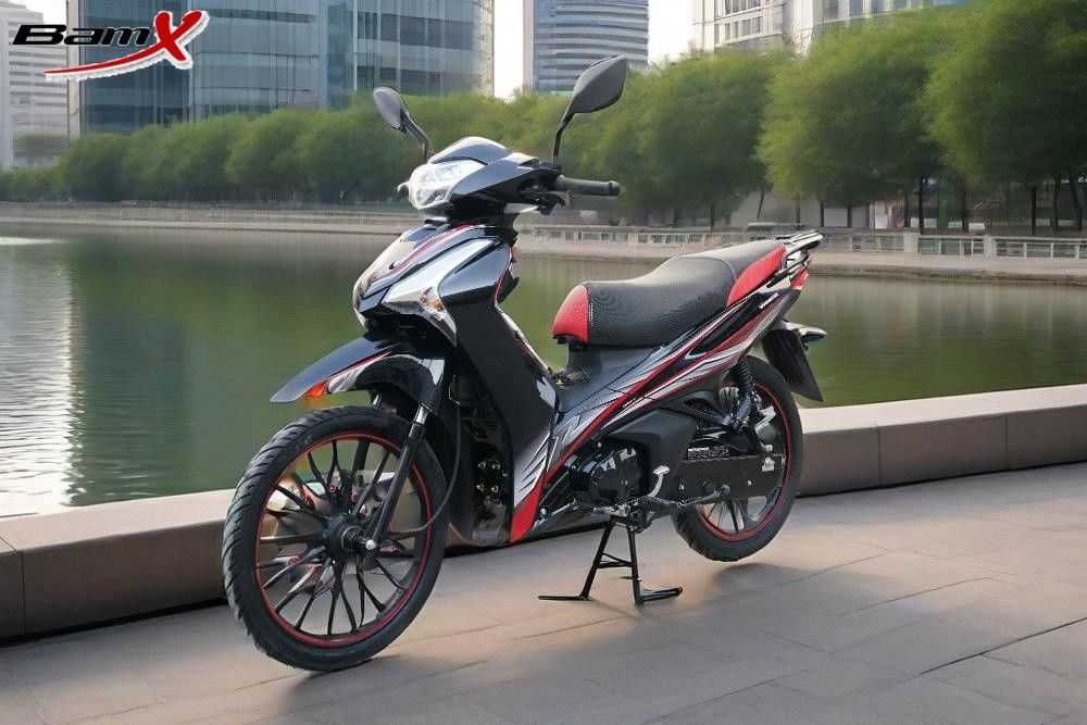 Cub Motorcycle Engine Silent Anodized CUB Motorcycle Aluminum Wheel Disc Brake 110cc ...