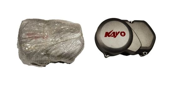 গুণমান খালি অ্যালুমিনিয়াম বাম ক্র্যাঙ্ককেস কভার, সিজি মোটরসাইকেল ক্র্যাঙ্ককেস কভার কারখানা