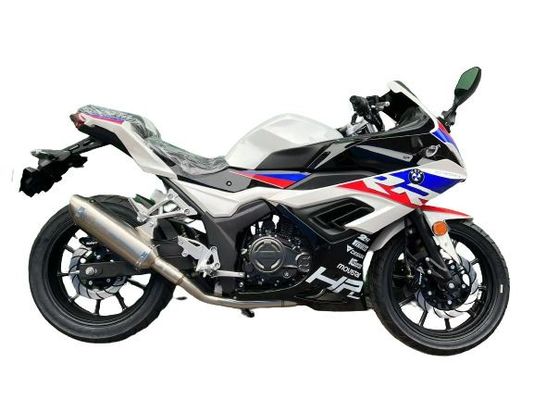 Kalite 300cc Sokak Sporu Motosikletleri Yağ Soğutmalı Tek Silindirli Elektrikli Altı Vitesli Tubeless fabrika