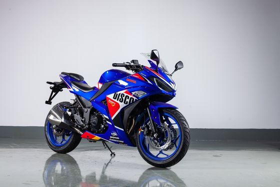 300cc Street Sport Motorcycles Oil Cooled Single Cylinder Electric Six ...