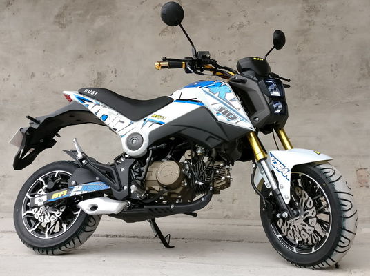 Calidad Aluminio dual de las motocicletas 125CC del deporte del boxeador horizontal del motor que compite con las bicis de la calle fábrica