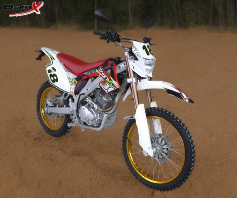 Qualidade Motor Cross Para Adultos Frigorífico 200-250cc Dual Sport Motorcycle com 4-6 capacidade de combustível e sistema de tração por cadeia fábrica