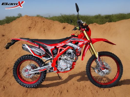 Qualité Dirt Bike 250cc Enduro Motocross avec absorbeur avant inversé et absorbeur arrière de coussin d'air externe usine