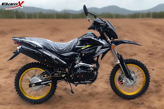 Kalite ucuz benzinli motosiklet Maceralı Enduro Motosiklet Hızölçerli Zincirli Sürüş Sistemi ile yeni benzinli motosikletler fabrika