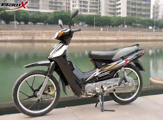 Kalite Hava Soğutmalı 5000 rpm CUB Motosiklet Otomatik Debriyaj 110cc Sokak Yasal Dirtbikes Motosiklet Elektrikli fabrika