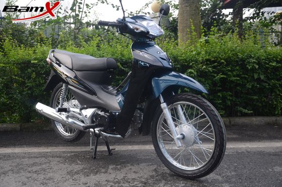 Qualità Motocicli posteriori colorati delle bici dello scaffale del CUCCIOLO 110cc del motociclo della grande ruota del motociclo di plastica della sporcizia fabbrica