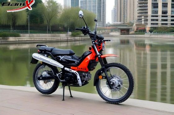 Qualität Einzylindriges Chromes CUB des Motorrad-125cc Schmutz-Fahrrad Motocross-Fahrrad-2.1l Off Road Fabrik
