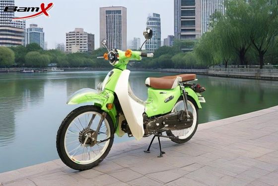 کیفیت سوپر کوب 110 سی سی خنک کننده هوا 4 سرعت انتقال CUB موتورسیکلت جلو دیسک ترمز قرمز/سیاه/رنگ خودکار کارخانه