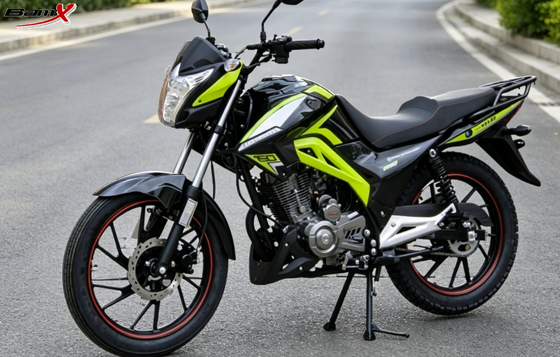 Kwaliteit De de Sportmotorfietsen van de legerings150cc Straat kiezen Cilinder het Reizen Fiets met LEIDENE Lichte Strook uit fabriek