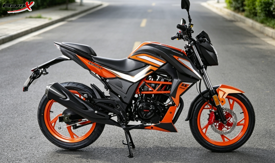 Quality 12v Street Sport Motorcycles Manual Clutch Digital Meter 8000rpm 200 Bike factory