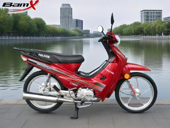 Kick Starter System 90kg Compact Motorbike With Telescopic Front Suspension